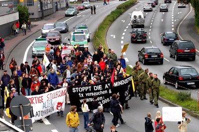 nochmal Demo in Bad Oenhausen