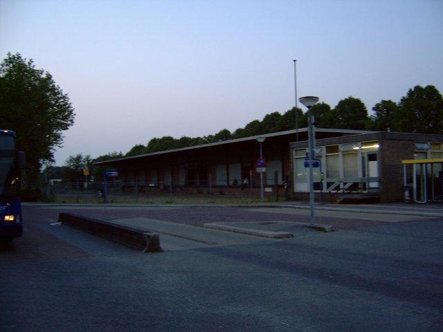 Aanzicht vanaf station