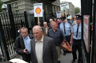 De High Court in Dublin gisteren