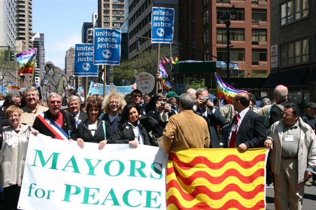 Burgemeesters in actie tegen kernwapens, New York mei 2005