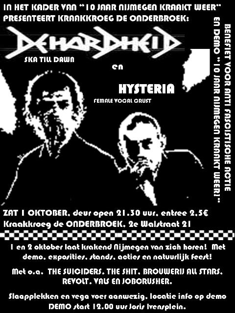 de hardheid en hysteria