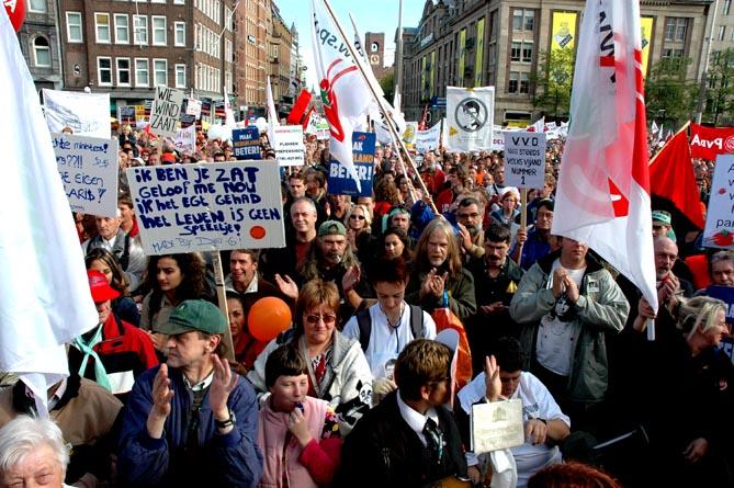 Vorig jaar 50.000 mensen bij de Keer het Tij actie