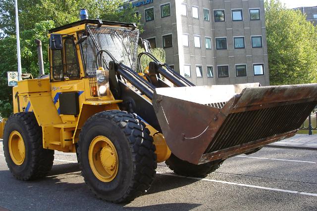 Hollandse politie shovel