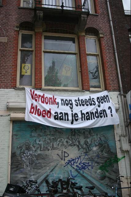 het oude spandoek