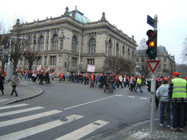 Strasbourg demonstration