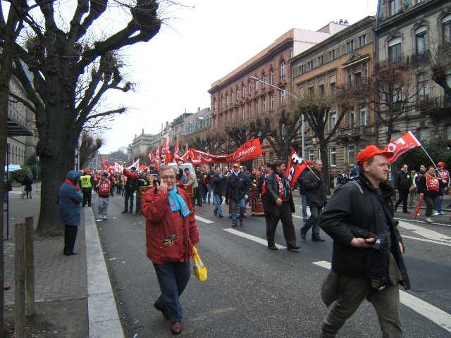 Strasbourg demonstration