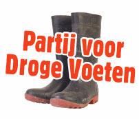 Logo Partij voor Droge Voeten