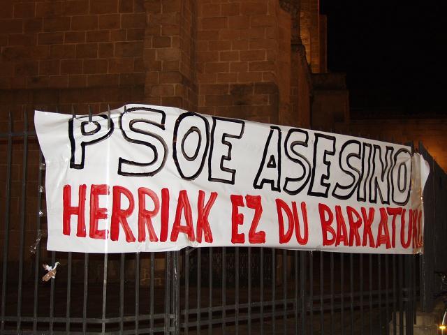 protestas en euskadi