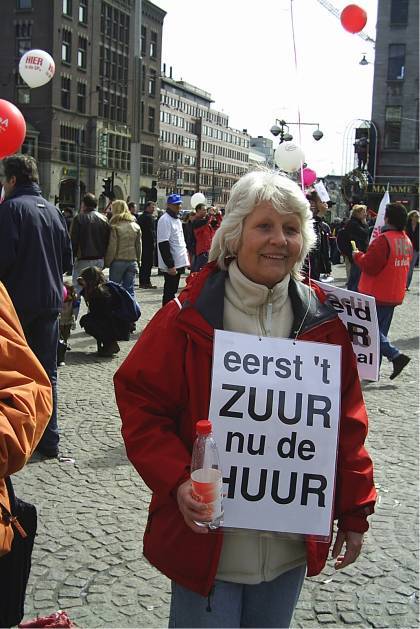 na het zuur de huur