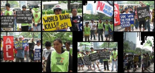 13 Sept 06 - Picket at Singaporean Embassy 