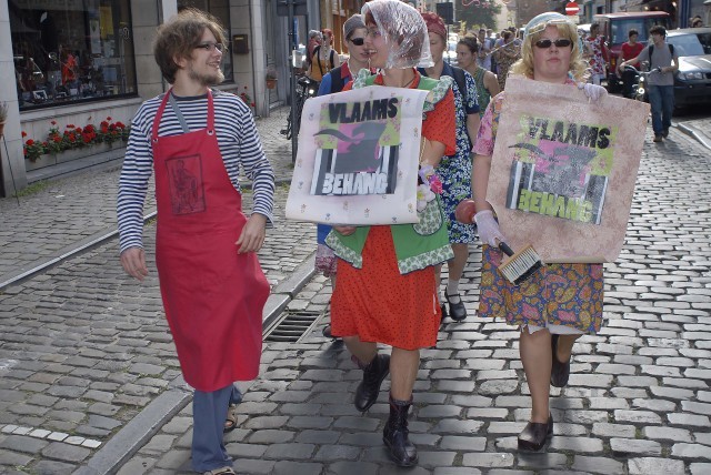 De frontvrouwen van het Vlaams Behang