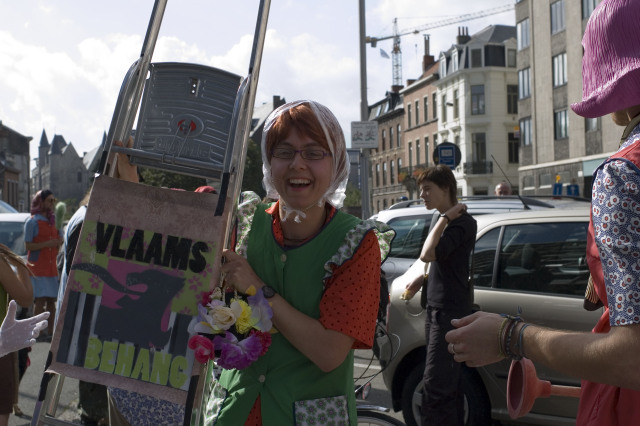 Francine geniet er vree duidelijk van