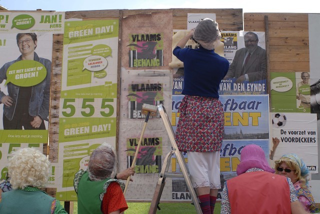 De laatste rollekes worden geplakt