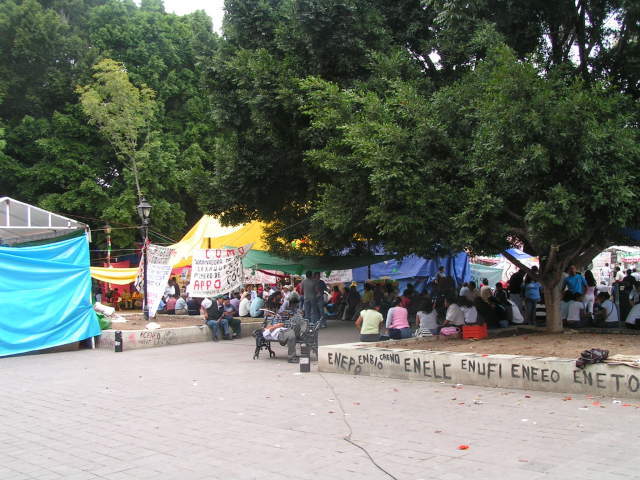 Zocalo Oaxaca