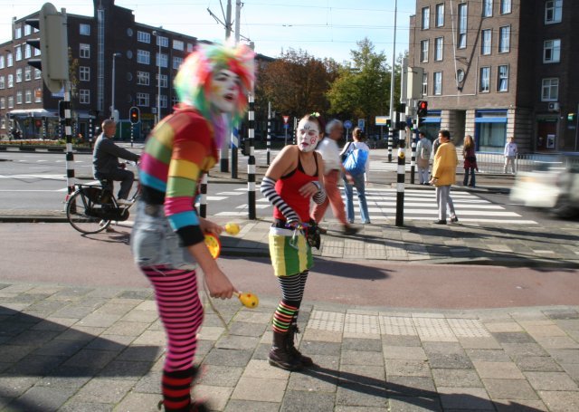 De Clowns maakte het allemaal weer extra gezellig ende vrolijk :)