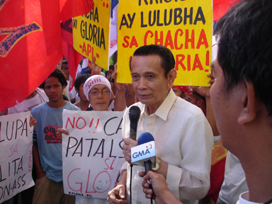 Former Vice President Teofisto Guingona