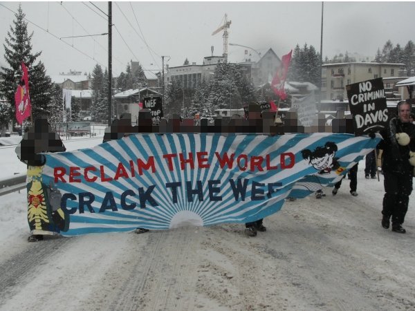 Spandoek in Davos