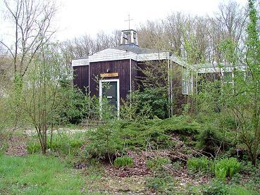 Vooraanzicht van de kapel