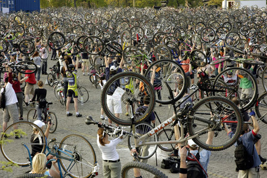 Bike-lift, oefen dat!