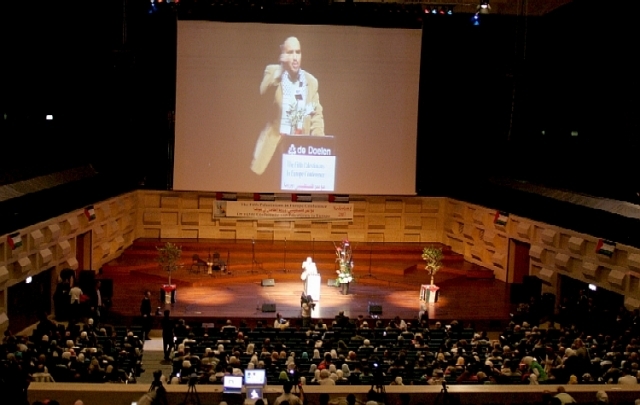 Foto van de conferentie in Rotterdam