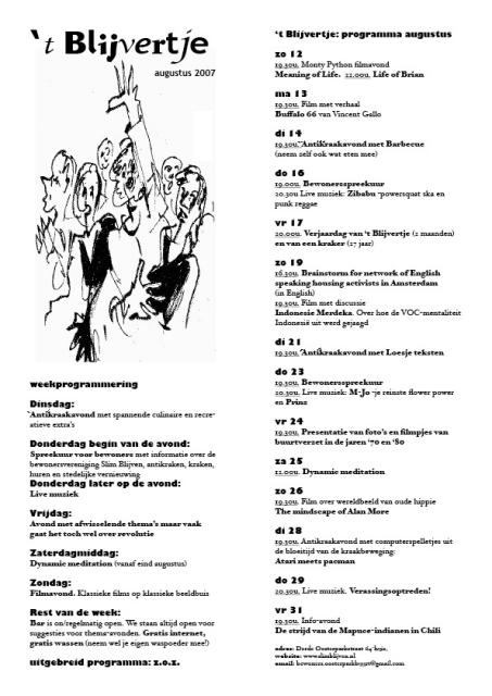 flyer programma