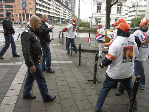 Het Rita Promontie Team in actie op 1 mei 2006