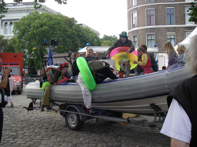 politie boot enteren