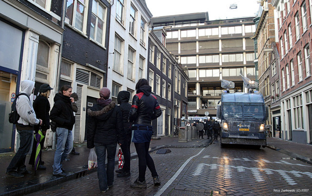 ontruiming kerkstraat 