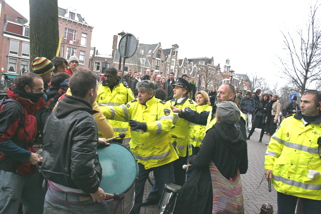 Politie is boos