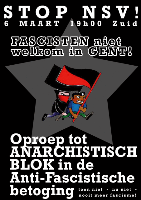 poster antifa 6 maart