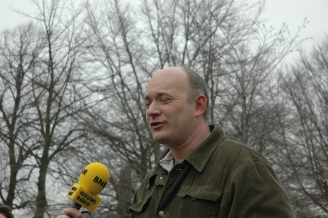 Martin van Hulst last de demonstratie af