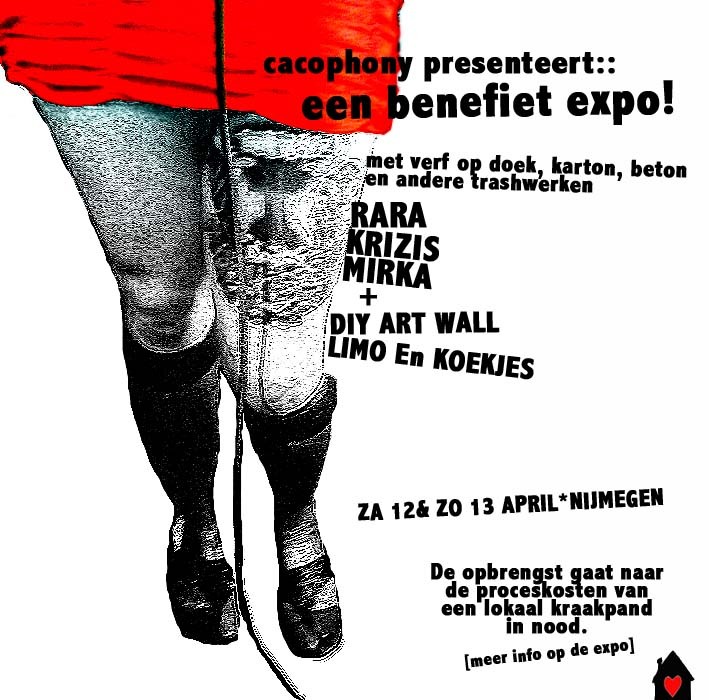 Flyer voor expo Stationsplein