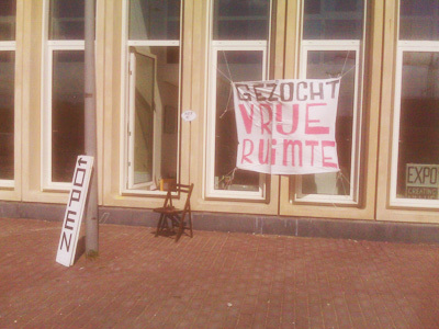 Gezocht: Vrije Ruimte!