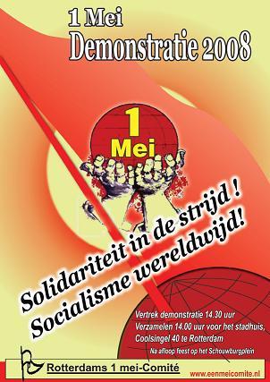 1 Mei Demonstratie Rotterdam