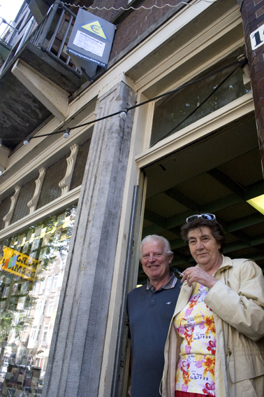 De CD-winkel die wordt weggepest.