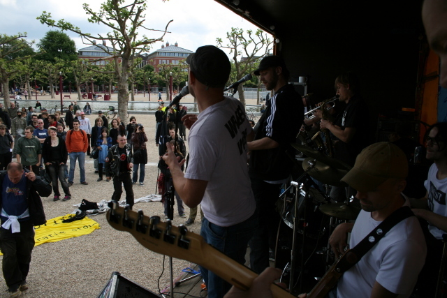 De hardheid op het museumplein