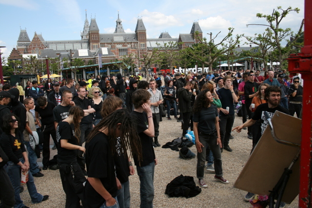 Op het museumplein