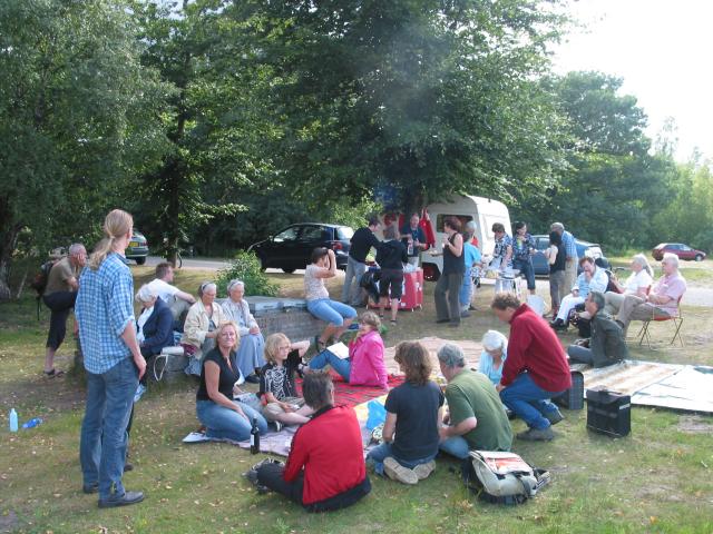 picknick bij kamp zeist