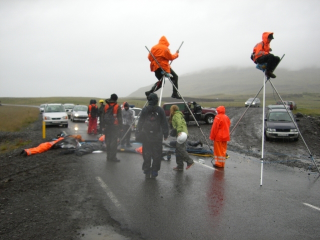 Saving Iceland Blockades Century Aluminum Smelter and Elkem Steel Factory