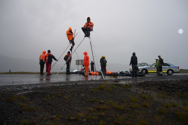 Saving Iceland Blockades Century Aluminum Smelter and Elkem Steel Factory