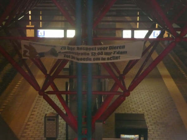 Spandoek station Zaandam