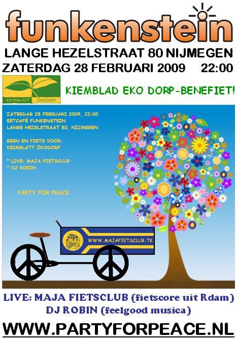 28 feb eko dorp benefiet in Nijmegen