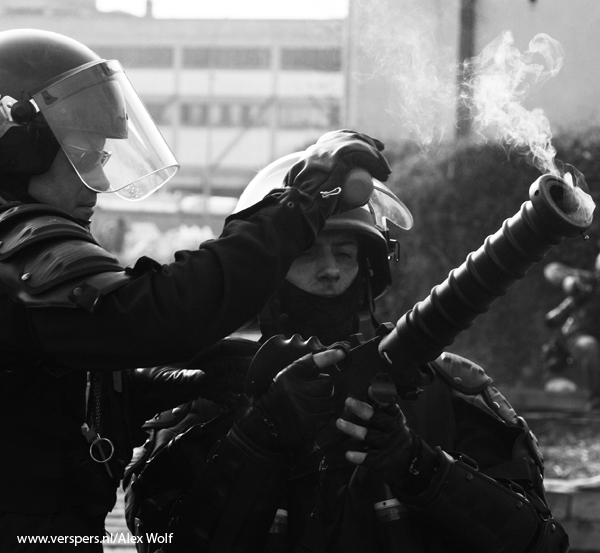 straatsburg demonstratie