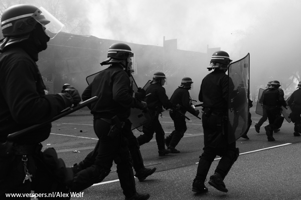 straatsburg demonstratie