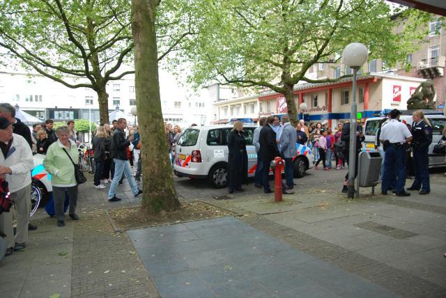 politie is zojuist gearriveerd