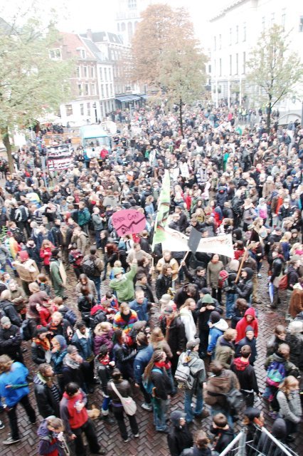 Overzicht op de Ganzenmarkt