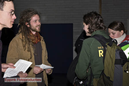 Discussie met de jongeren