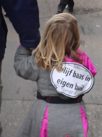 Volwassenen en kinderen: pro-choice