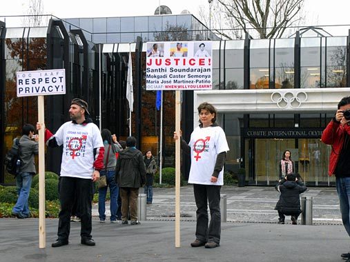 IOC-Rally, Lausanne, Nov 19, 2009