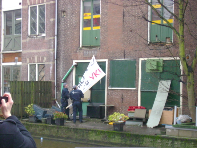 Spandoek verwijderd